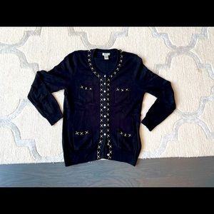 Cache Button-down sweater cardigan